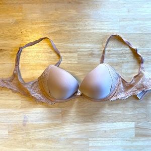 Victoria’s Secret push up bra, nude 34C